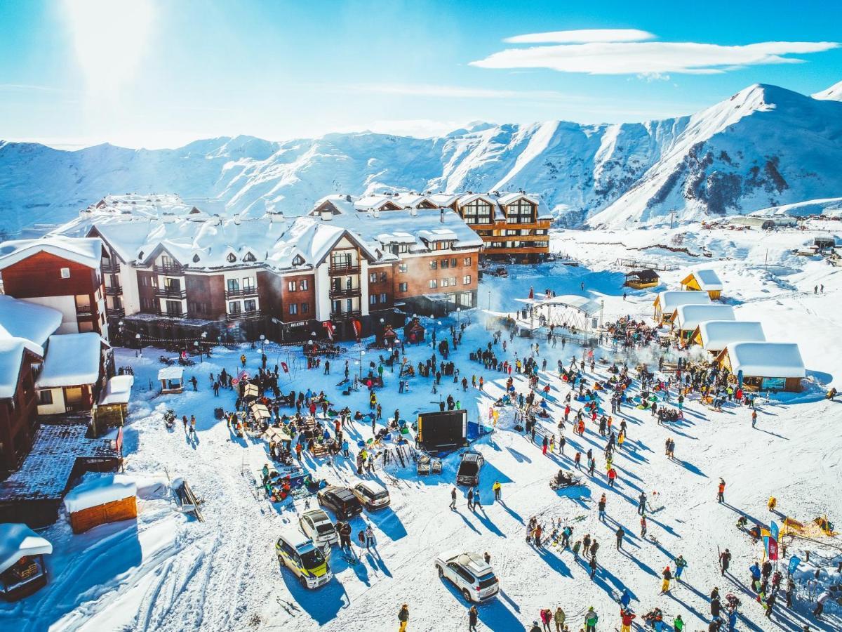 Twins Apartment Deluxe, New Гудаури Экстерьер фото